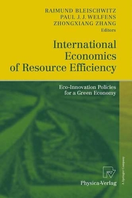 International Economics of Resource Efficiency by Raimund Bleischwitz