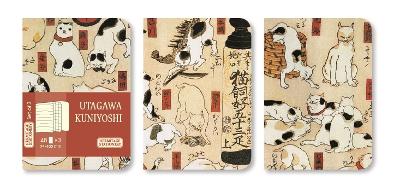 Notebooks Utagawa Kuniyoshi (Set of 3) - small book