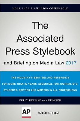 Associated Press Stylebook 2017 book