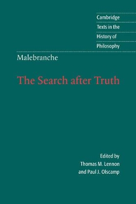 Malebranche: The Search after Truth book