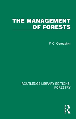 The Management of Forests book