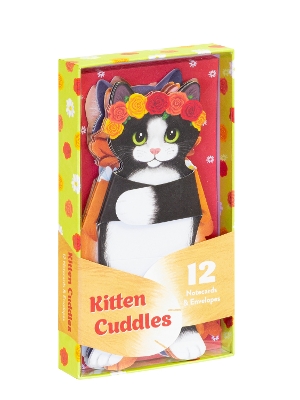 Kitten Cuddles Notecards book