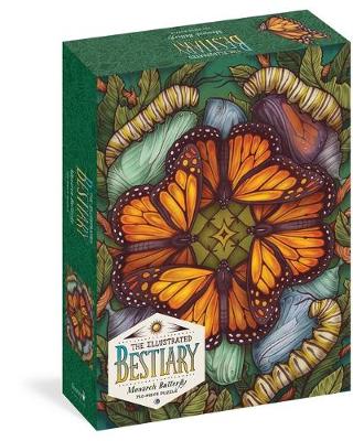 The Illustrated Bestiary Puzzle: Monarch Butterfly (750 pieces) book