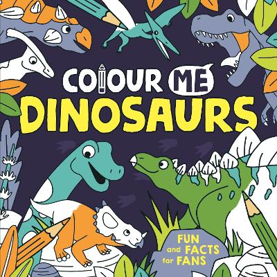 Colour Me: Dinosaurs book
