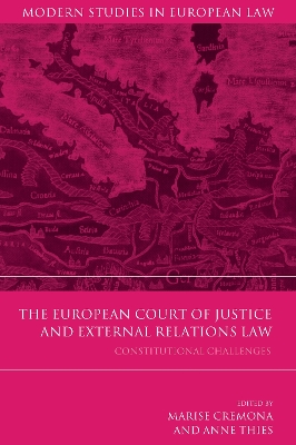 European Court of Justice and External Relations Law book