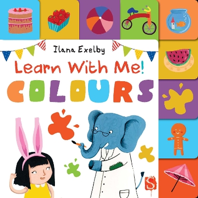 Learn With Me! Colours book