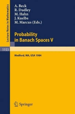 Probability in Banach Spaces V book
