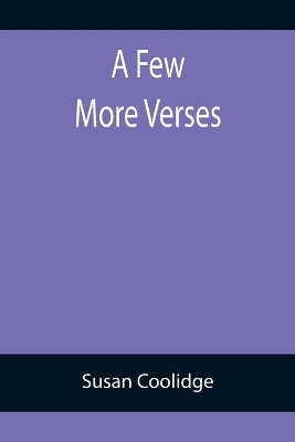 A Few More Verses book