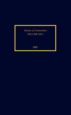 History of Universities book