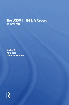 The Ussr In 1991: A Record Of Events book