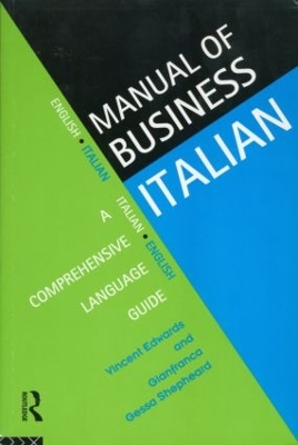 Manual of Business Italian book