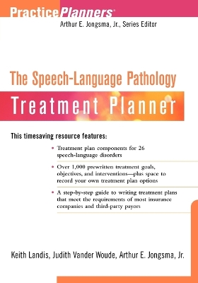 Speech-Language Pathology Treatment Planner book