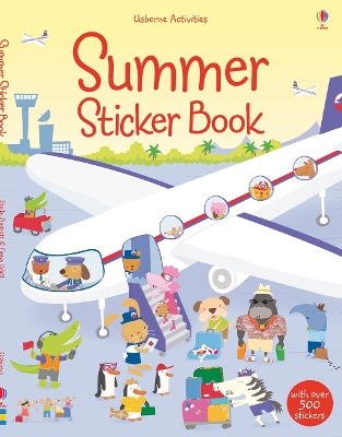 Summer Sticker Book book