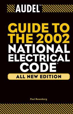 Audel Guide to the 2002 National Electrical Code book