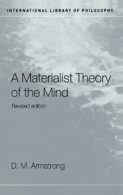 Materialist Theory of the Mind book