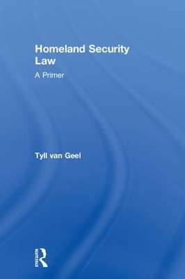 Homeland Security Law book