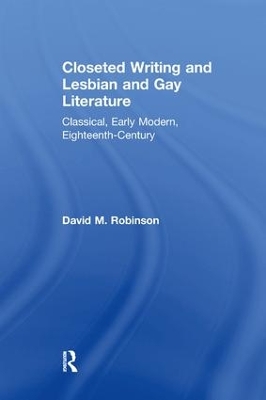 Closeted Writing and Lesbian and Gay Literature book