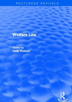 Welfare Law by Lucy A. Williams