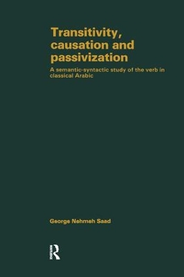 Transivity Causatn & Passivizatn book