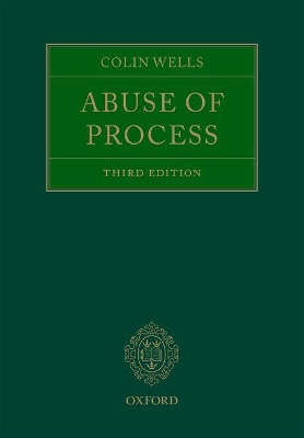 Abuse of Process book