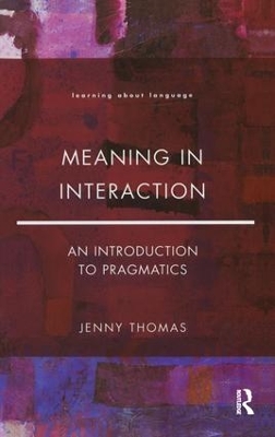 Meaning in Interaction book