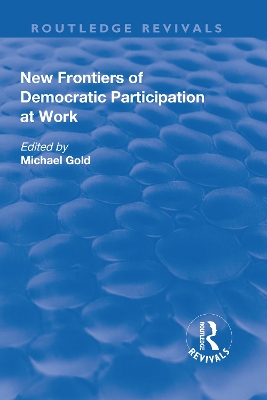 New Frontiers of Democratic Participation at Work book