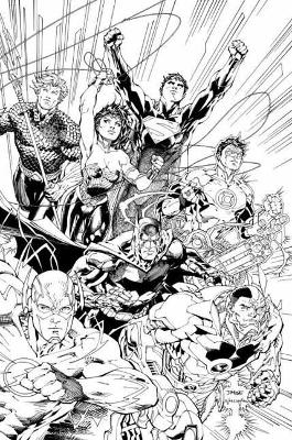 Justice League An Adult Coloring Book book