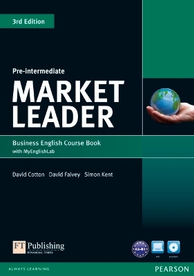 Market Leader 3rd Edition Pre-Intermediate Coursebook for DVD-ROM and MyEnglishLab Pack book