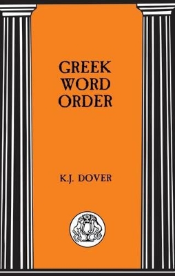 Greek Word Order book