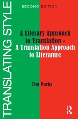 Translating Style by Tim Parks