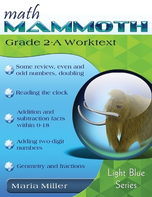 Math Mammoth Grade 2-A Worktext book