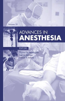 Advances in Anesthesia book