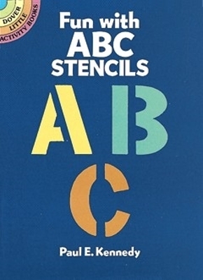 Fun with ABC Stencils book