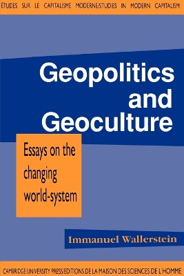 Geopolitics and Geoculture book