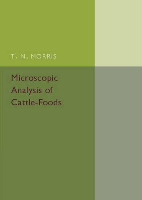 Microscopic Analysis of Cattle-Foods book