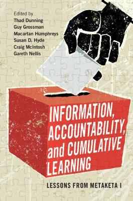 Information, Accountability, and Cumulative Learning: Lessons from Metaketa I book