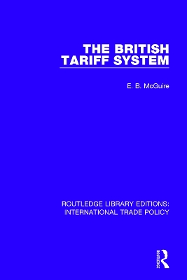 British Tariff System by E.B. McGuire