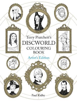 Terry Pratchett's Discworld Colouring Book: Artist's Edition by Paul Kidby