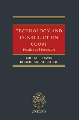 Technology and Construction Court book