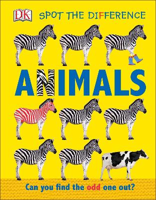 Spot the Difference Animals: Can you Find the Odd One Out? book