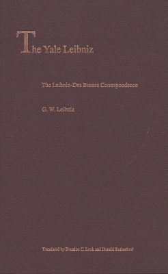 Leibniz-Des Bosses Correspondence book