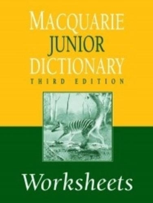 Macquarie Junior Dictionary: With Worksheets book