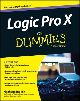 Logic Pro X for Dummies book