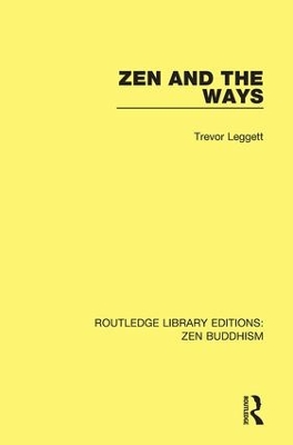 Zen and the Ways book