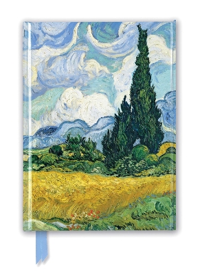 Vincent van Gogh: Wheat Field with Cypresses (Foiled Journal) book