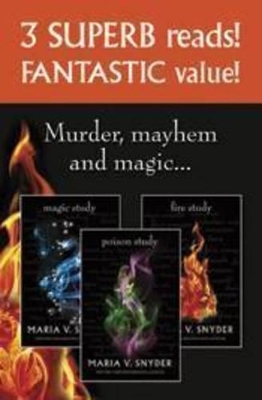 Maria V. Snyder Soulfinders Pack, FIRE STUDY, MAGIC STUDY, POISON STUDY book