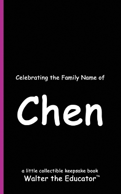 Celebrating the Family Name of Chen book