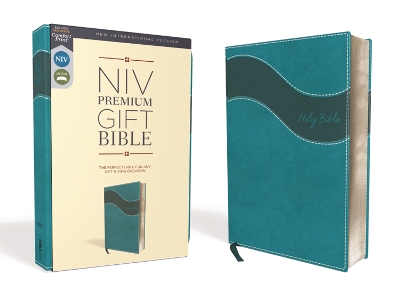 NIV, Premium Gift Bible, Leathersoft, Teal, Red Letter, Comfort Print: The Perfect Bible for Any Gift-Giving Occasion book
