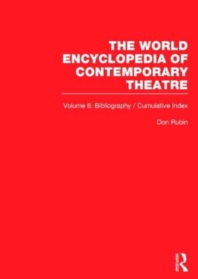 World Ency Cont Theatre book
