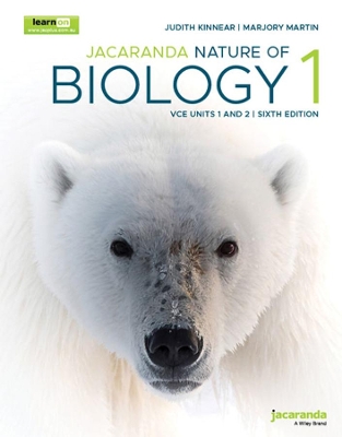 Jacaranda Nature of Biology 1 VCE Units 1 and 2, learnON & Print book